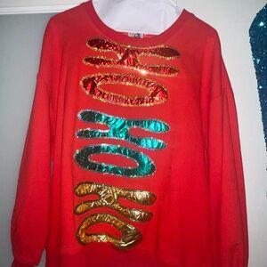 Queen of Sparkles Christmas Sweatshirt